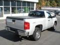 2010 Sheer Silver Metallic Chevrolet Silverado 1500 LS Regular Cab 4x4  photo #8