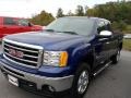 2013 Heritage Blue Metallic GMC Sierra 1500 SLE Extended Cab 4x4  photo #3