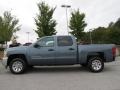 2013 Blue Granite Metallic Chevrolet Silverado 1500 LS Crew Cab  photo #4