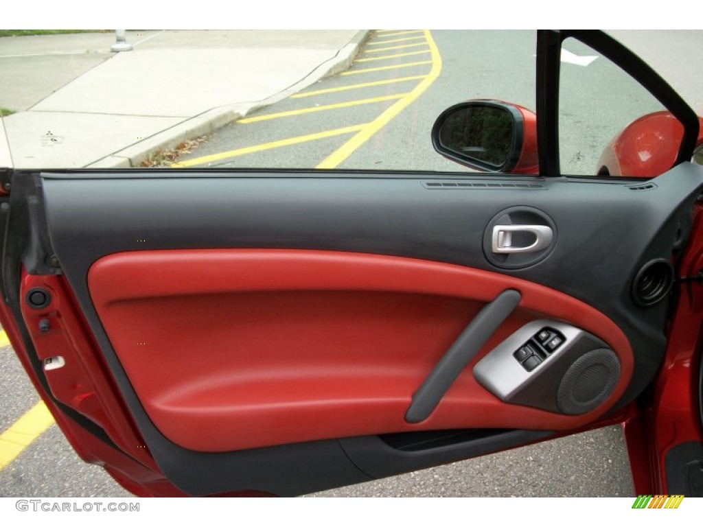2007 Mitsubishi Eclipse GT Coupe Terra Cotta Door Panel Photo #71926836