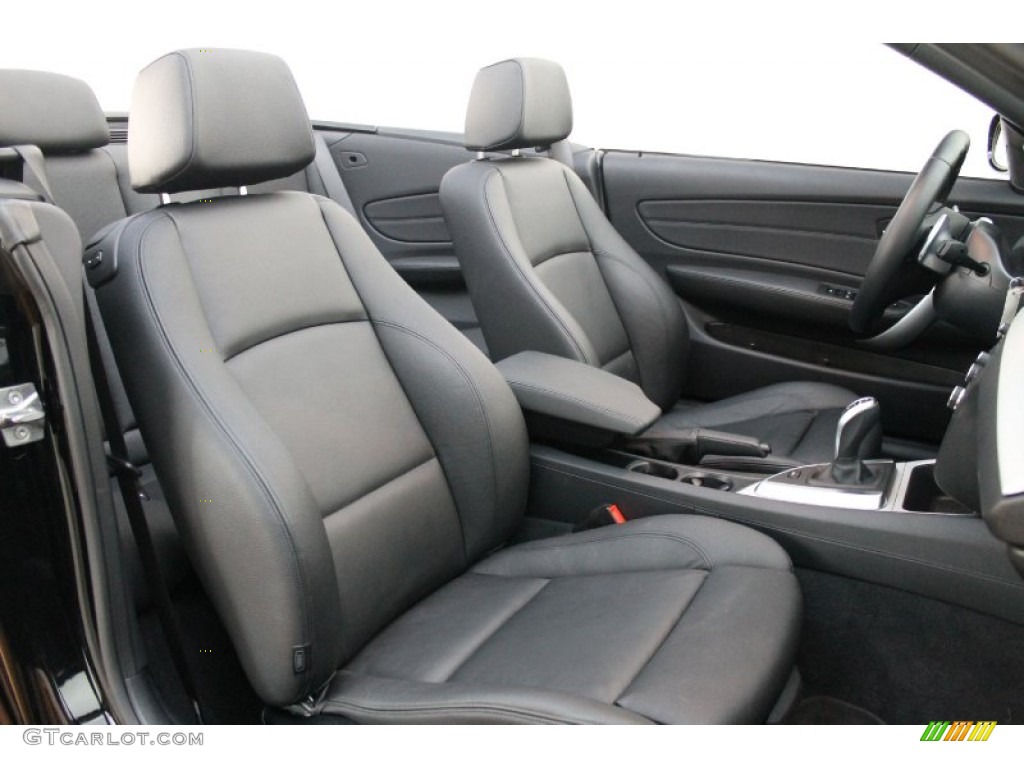2012 1 Series 135i Convertible - Jet Black / Black photo #26