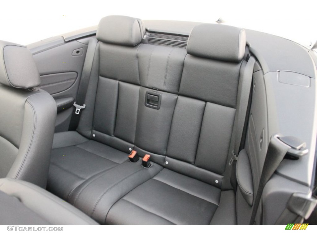 2012 1 Series 135i Convertible - Jet Black / Black photo #27