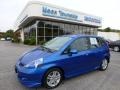 2008 Vivid Blue Pearl Honda Fit Sport  photo #1