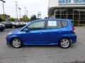 2008 Vivid Blue Pearl Honda Fit Sport  photo #2