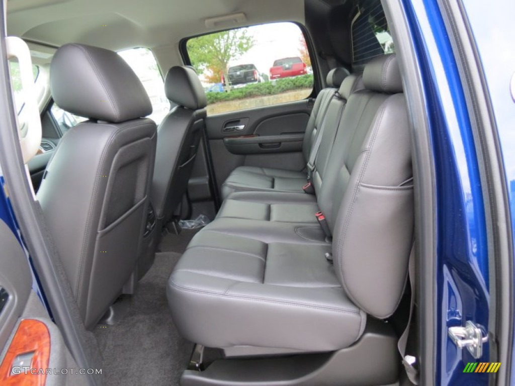 Ebony Interior 2013 Chevrolet Avalanche LT Black Diamond Edition Photo #71927260