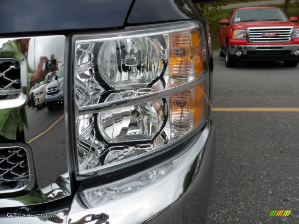 2012 Silverado 1500 LT Crew Cab 4x4 - Imperial Blue Metallic / Ebony photo #10