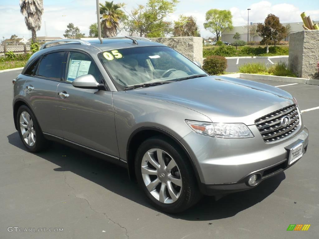 2005 FX 35 AWD - Diamond Graphite Gray / Willow photo #1