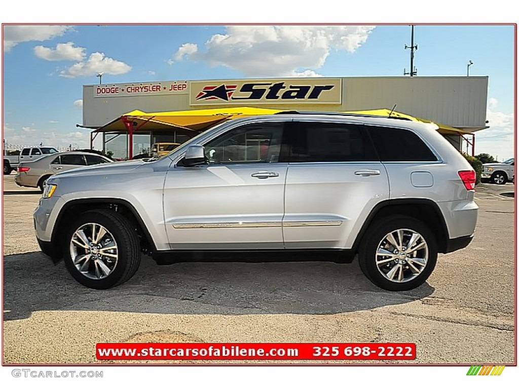 2013 Grand Cherokee Laredo - Bright Silver Metallic / Dark Graystone/Medium Graystone photo #2
