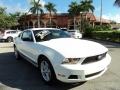 2011 Performance White Ford Mustang V6 Coupe  photo #1
