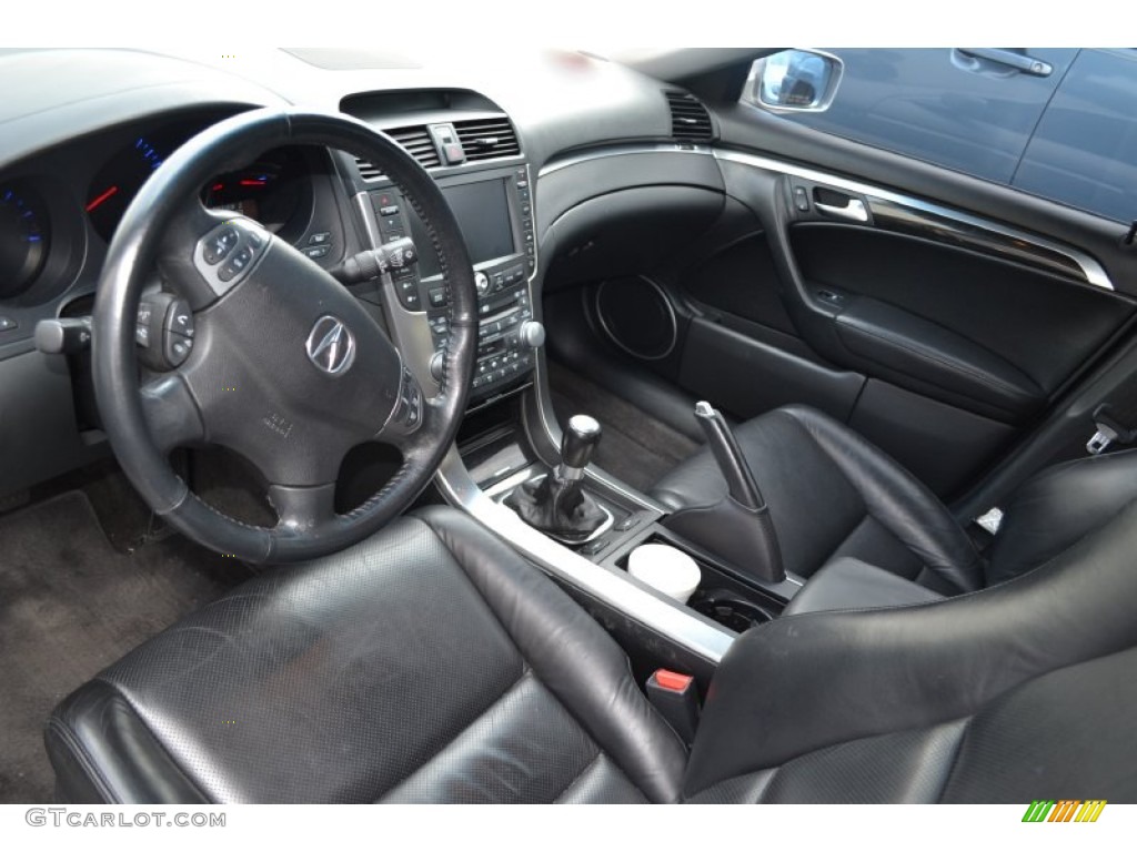 Ebony Interior 2006 Acura TL 3.2 Photo #71929464