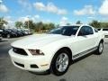 2011 Performance White Ford Mustang V6 Coupe  photo #13