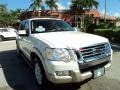 2010 White Suede Ford Explorer Eddie Bauer  photo #1