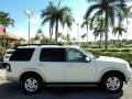 2010 White Suede Ford Explorer Eddie Bauer  photo #5