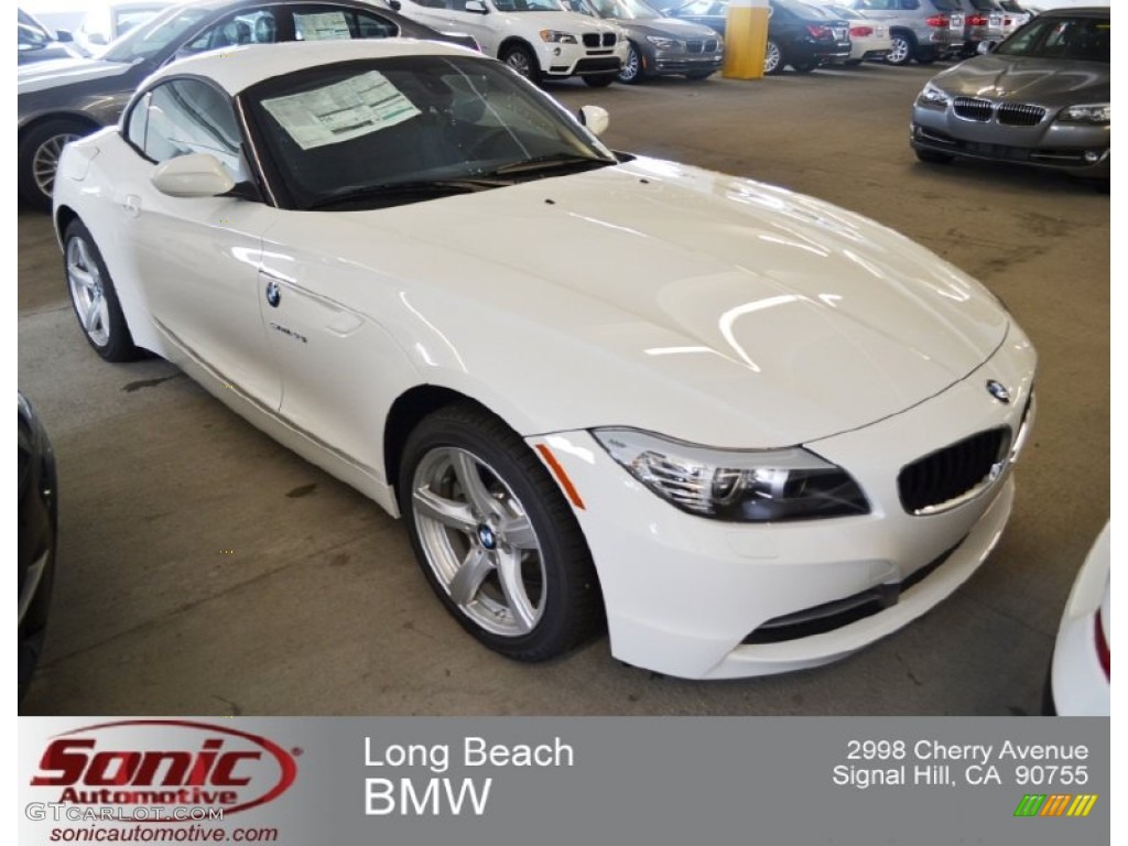 2013 Z4 sDrive 28i - Alpine White / Black photo #1