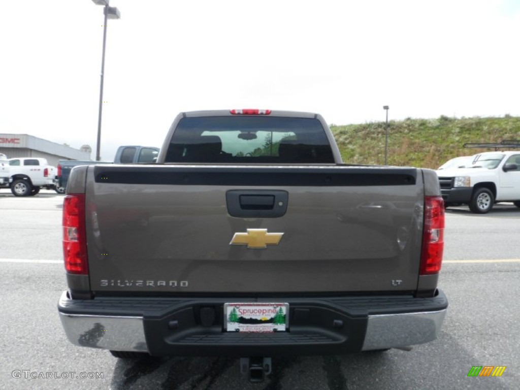 2013 Silverado 1500 LT Extended Cab 4x4 - Mocha Steel Metallic / Ebony photo #7