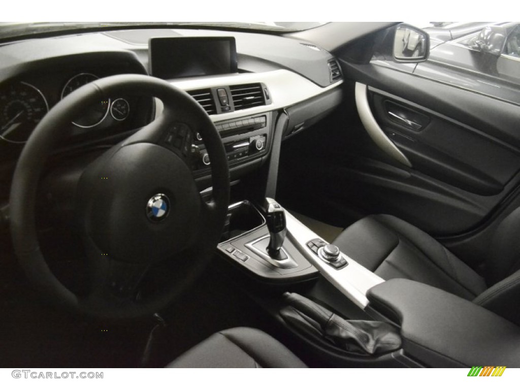 2013 3 Series 328i Sedan - Mineral White Metallic / Black photo #6