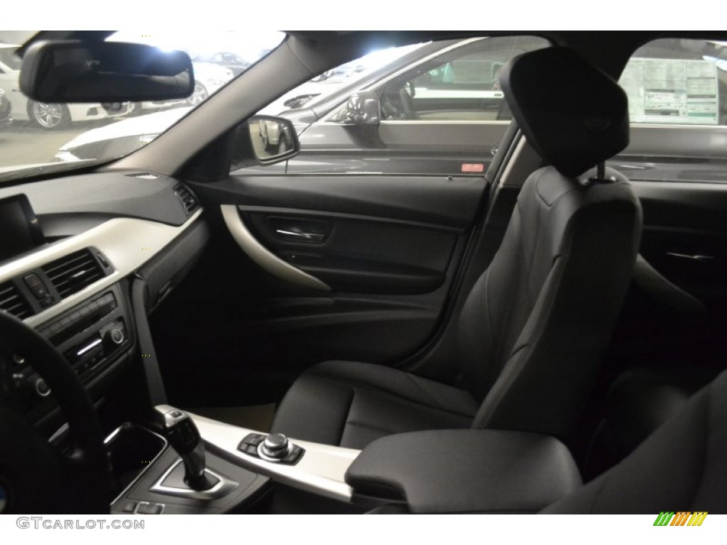 2013 3 Series 328i Sedan - Mineral White Metallic / Black photo #7