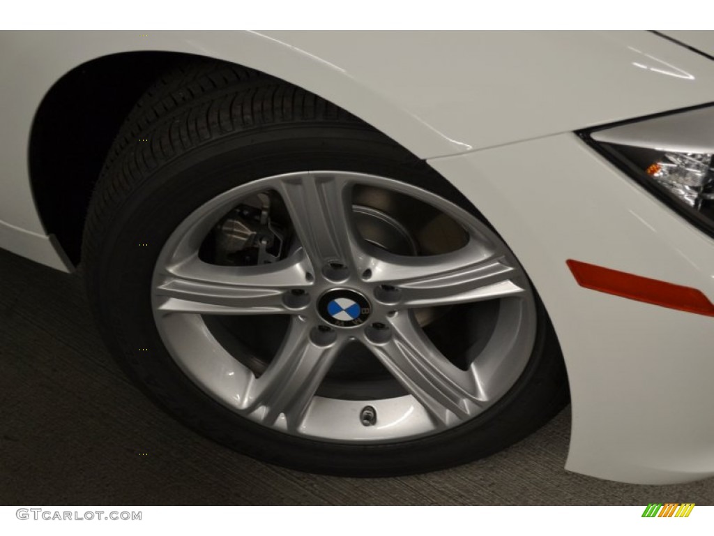 2013 3 Series 328i Sedan - Alpine White / Black photo #2