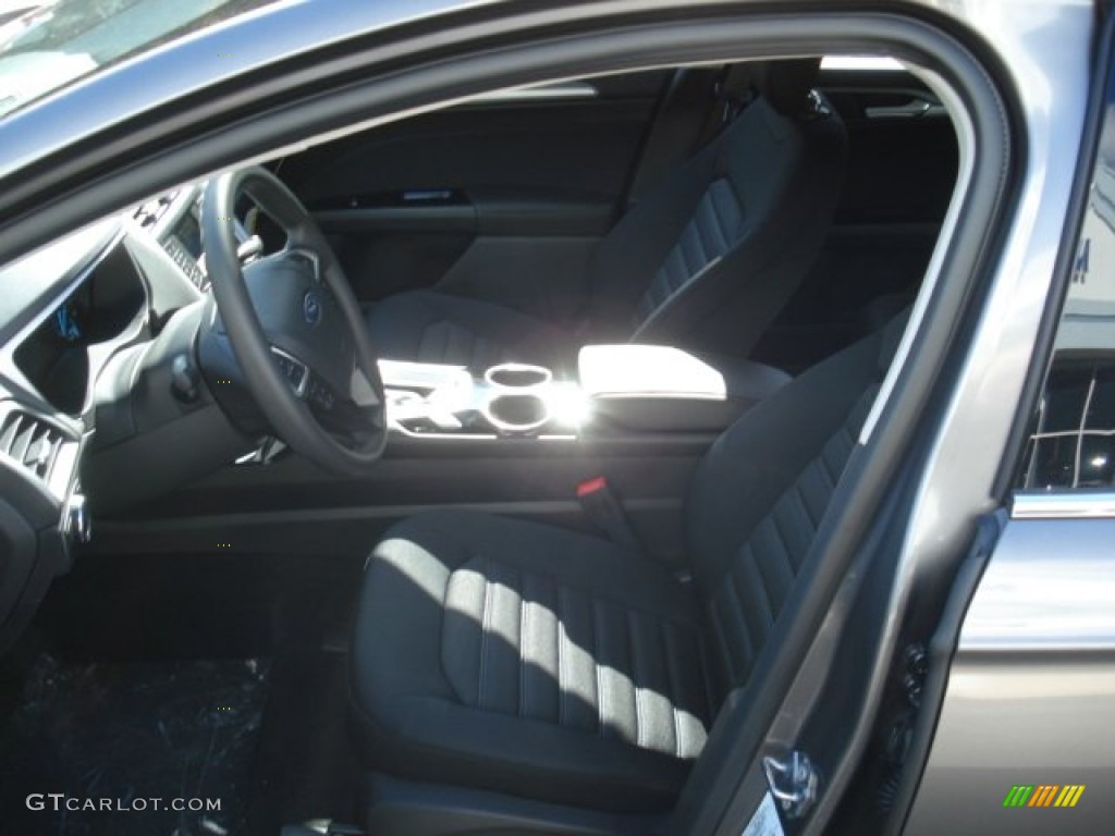 Charcoal Black Interior 2013 Ford Fusion SE Photo #71931712