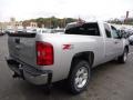 2013 Silver Ice Metallic Chevrolet Silverado 1500 LT Extended Cab 4x4  photo #4