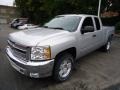 2013 Silver Ice Metallic Chevrolet Silverado 1500 LT Extended Cab 4x4  photo #8