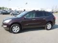 2009 Dark Cherry Metallic Chevrolet Traverse LT  photo #4