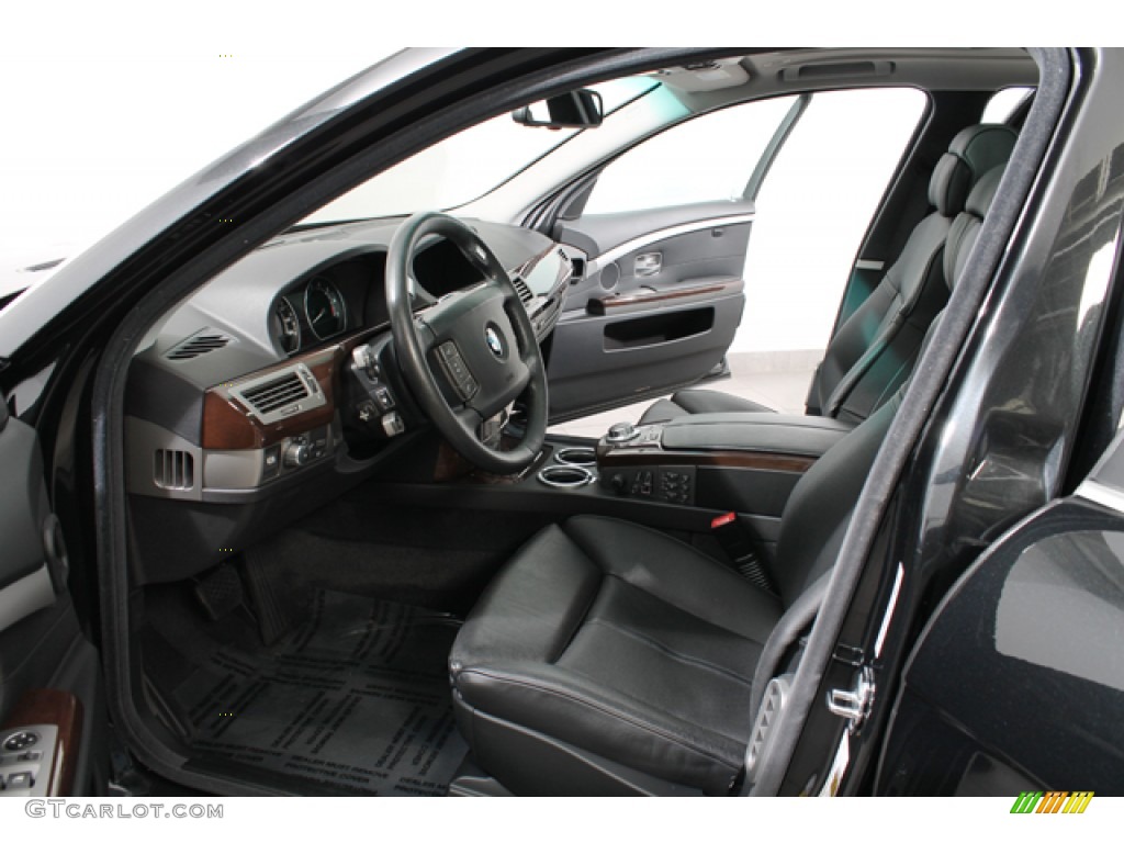 2007 BMW 7 Series 750Li Sedan Front Seat Photo #71932242