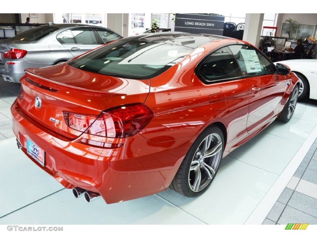 2013 M6 Coupe - Sakhir Orange Metallic / Black photo #3