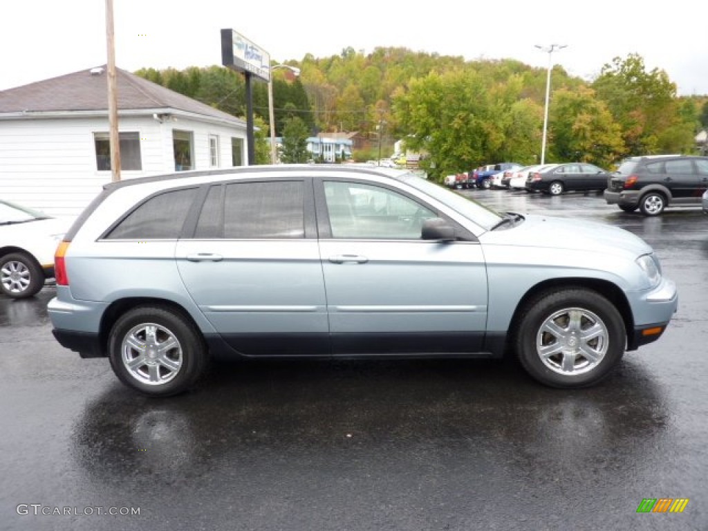 2005 Pacifica Touring AWD - Butane Blue Pearl / Light Taupe photo #8