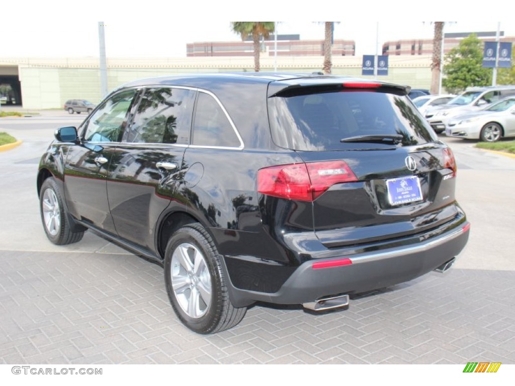 2013 MDX SH-AWD Technology - Crystal Black Pearl / Ebony photo #10