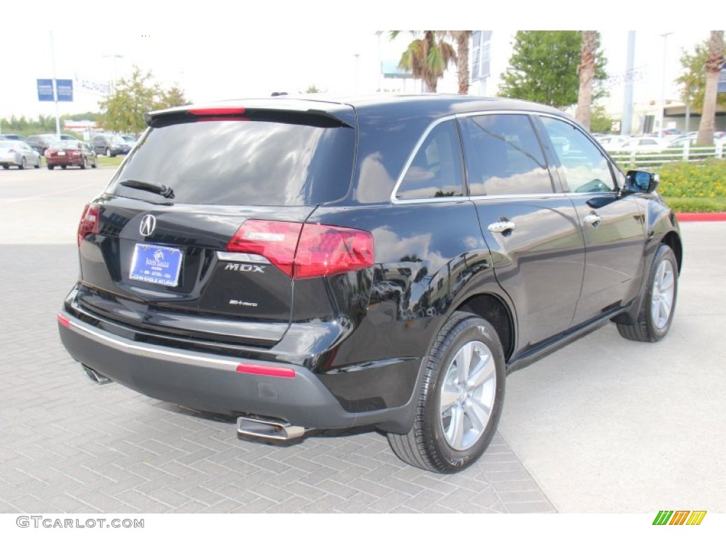 2013 MDX SH-AWD Technology - Crystal Black Pearl / Ebony photo #12