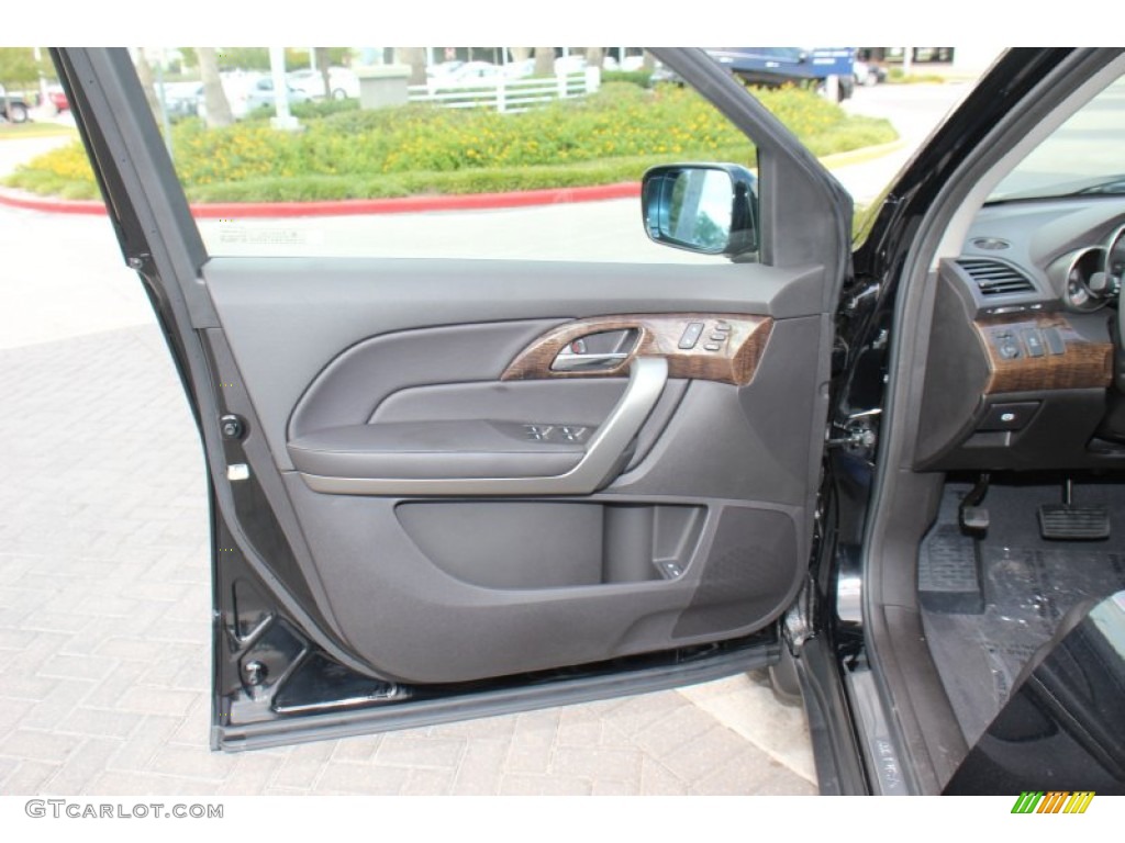 2013 MDX SH-AWD Technology - Crystal Black Pearl / Ebony photo #15