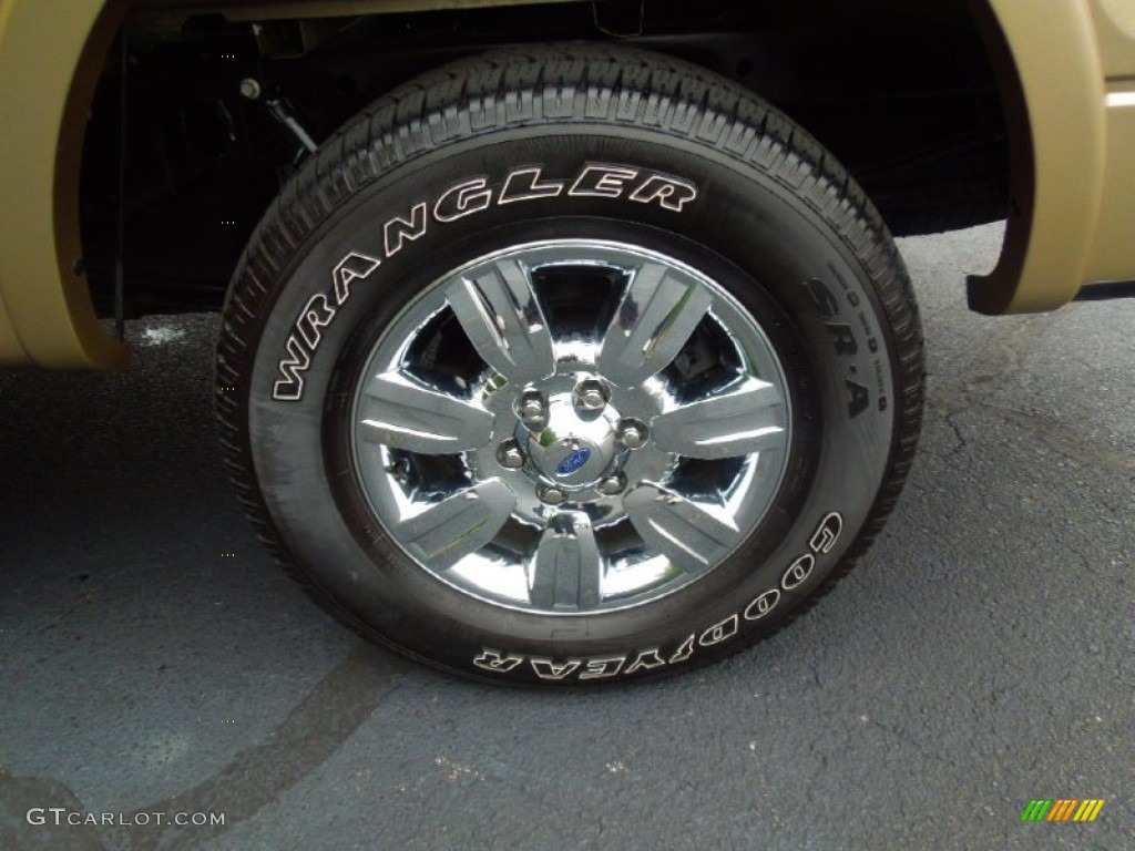 2011 Ford F150 Lariat SuperCrew 4x4 Wheel Photo #71934639