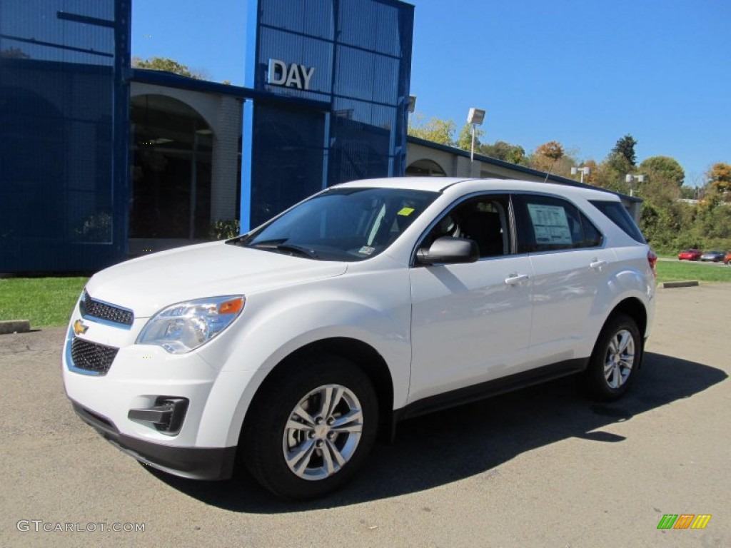 2013 Equinox LS AWD - Summit White / Jet Black photo #1