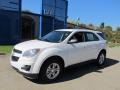 2013 Summit White Chevrolet Equinox LS AWD  photo #1