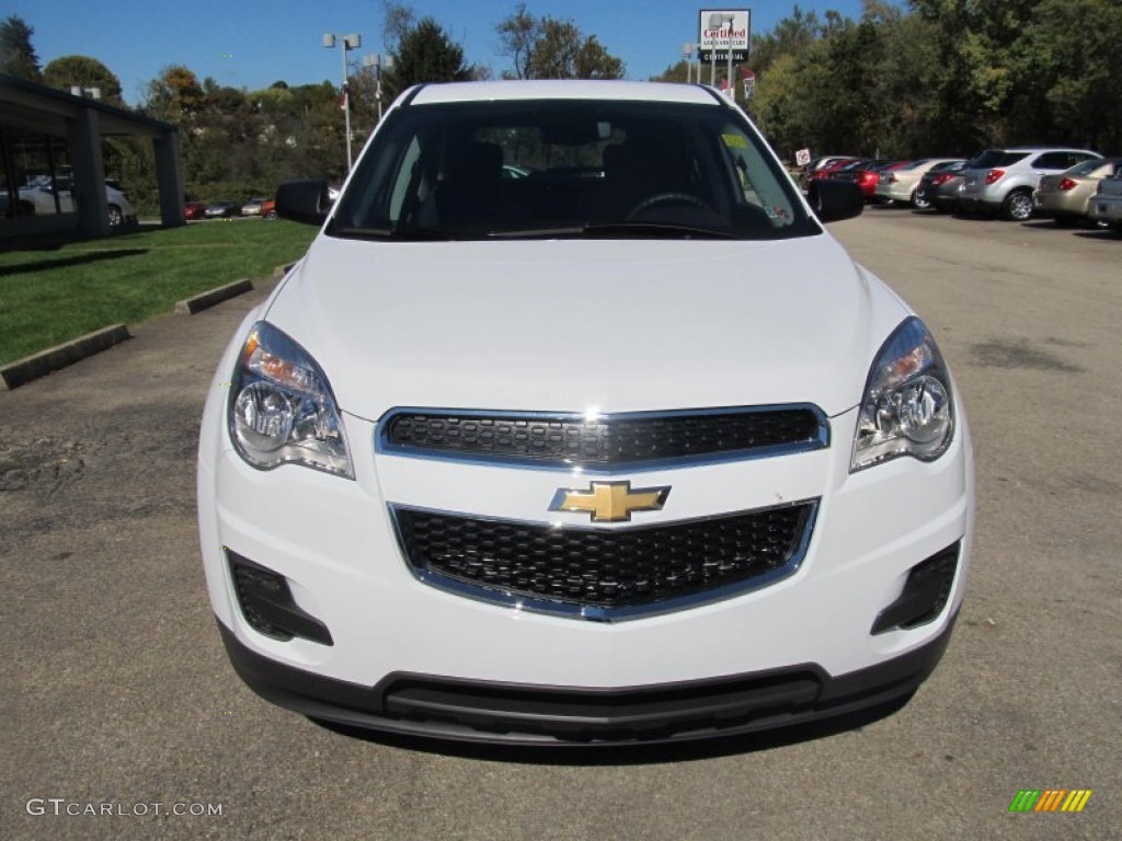 Summit White 2013 Chevrolet Equinox LS AWD Exterior Photo #71936019