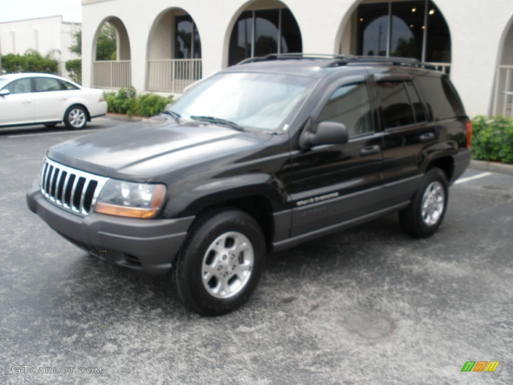 2001 Grand Cherokee Laredo - Black / Agate photo #1