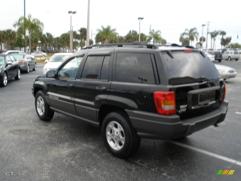 2001 Grand Cherokee Laredo - Black / Agate photo #3