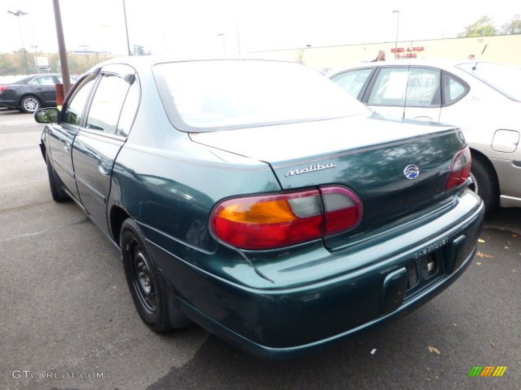 1998 Malibu Sedan - Dark Jade Green Metallic / Neutral photo #4