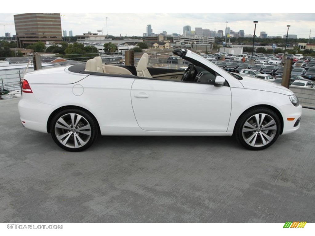 Candy White 2013 Volkswagen Eos Lux Exterior Photo #71937303