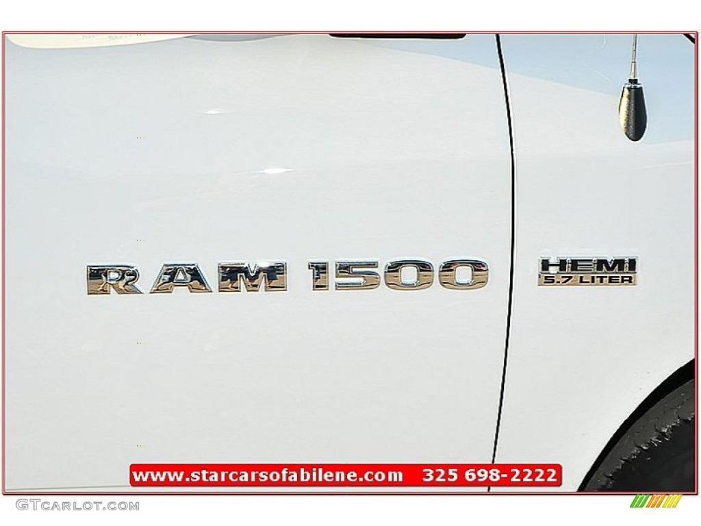 2012 Ram 1500 Lone Star Quad Cab - Bright White / Light Pebble Beige/Bark Brown photo #8