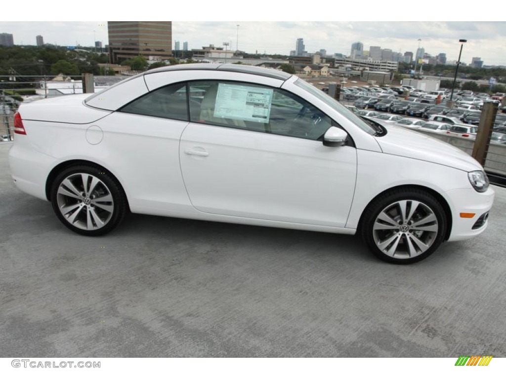 Candy White 2013 Volkswagen Eos Lux Exterior Photo #71937741