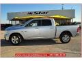 2012 Bright Silver Metallic Dodge Ram 1500 Lone Star Crew Cab  photo #2