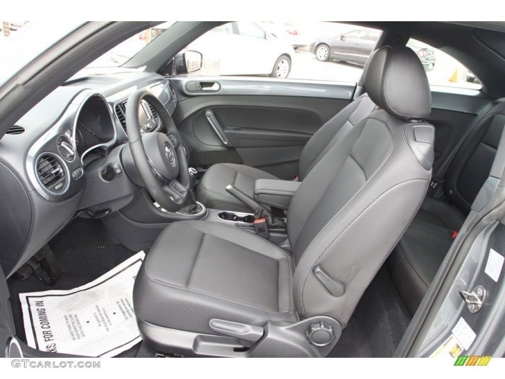 Titan Black Interior 2012 Volkswagen Beetle 2.5L Photo #71938758