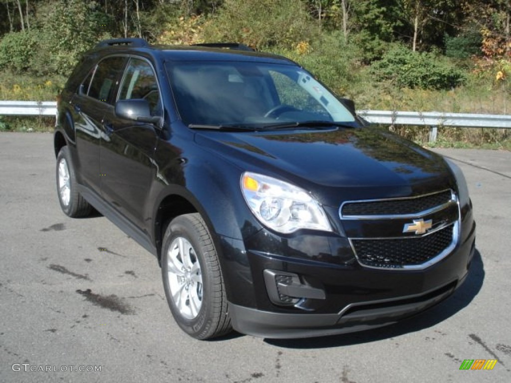 2013 Equinox LT AWD - Black Granite Metallic / Jet Black photo #2