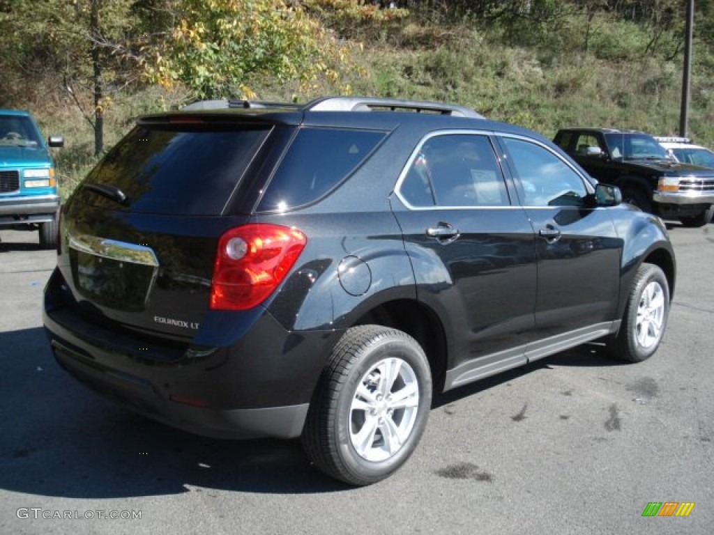 2013 Equinox LT AWD - Black Granite Metallic / Jet Black photo #8