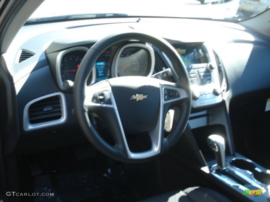 2013 Equinox LT AWD - Black Granite Metallic / Jet Black photo #10