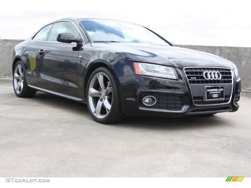 Brilliant Black Audi A5