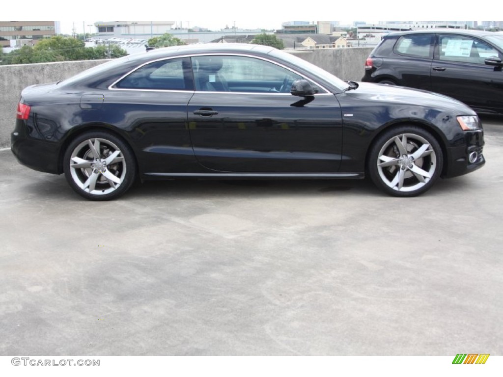 Brilliant Black 2010 Audi A5 2.0T quattro Coupe Exterior Photo #71939307