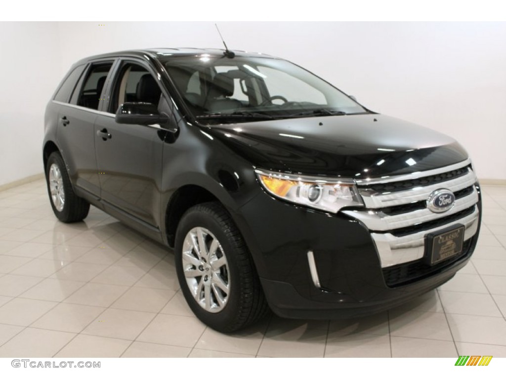 2012 Edge Limited AWD - Black / Charcoal Black photo #1